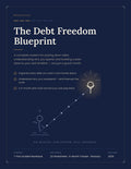 Debt Freedom Blueprint 2026 43-page debt payoff workbook cover